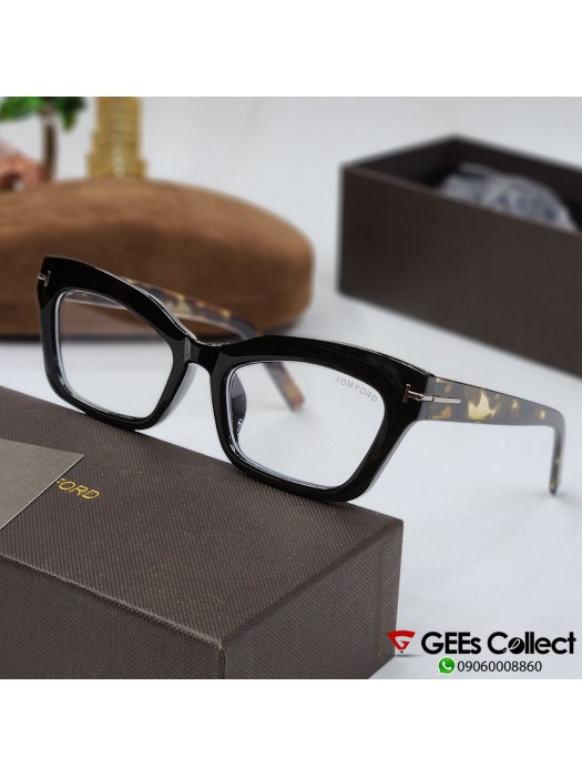 TF0108 Sturdy Semi cat-eye glasses