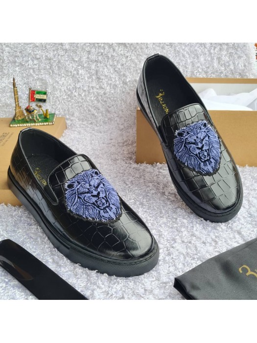 Billionaire Men's Casual Shoe - Black