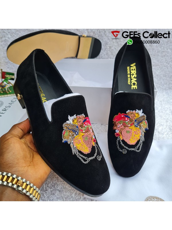 Classic Versace Suede Loafer