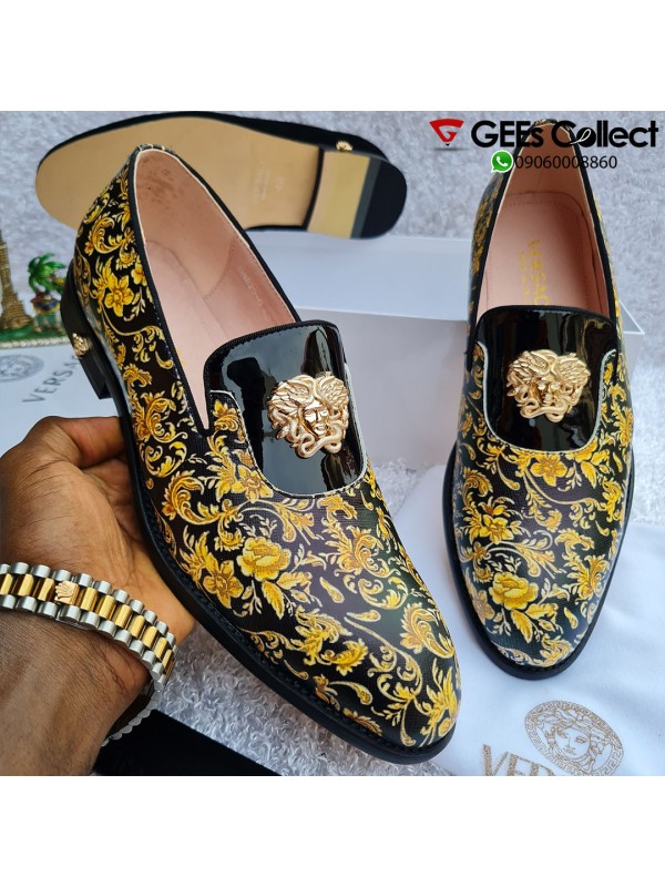 Colored Versace Loafer Shoe 
