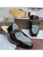 Patent Gucci Half Shoe