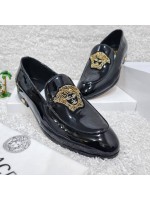 Varsace Men Glossy Shoe - Black